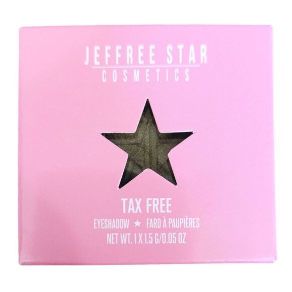 Jeffree Star Cosmetics Green Gold Metallic Eyeshadow Refill in Tax Free - Picture 2 of 10